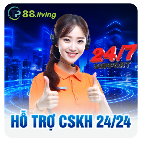 hỗ trợ cskh 24/24 tp88